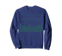 Gloire comme Les eaux recouvrent la mer Habacuc 2 14 Vagues de mer Sweatshirt