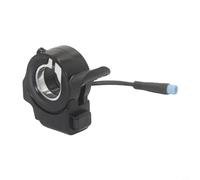 Glomc Accélérateur d'accélérateur à 4 broches pour scooter électrique Kukirin G2, contrôleur de vitesse 24-72 V avec câble de 15 cm, pièce de rechange en plastique résistant à l'usure, noir