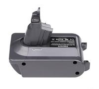 Glomc Adaptateur de batterie 21,6 V 6000 mAh pour V6 pour V7 V8 Dc58 Dc59 Sv03 Sv05, pièce de rechange avec protection contre la surchauffe pour aspirateur à main (V6)