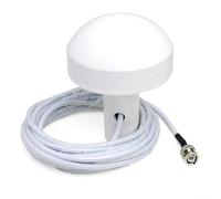 Glomc Antenne externe de navigation GPS marine avec câble coaxial à faible perte de 5 m/10 m, connecteur mâle BNC/TNC, prend en charge plusieurs systèmes (10 m)