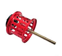 Glomc Bobine en alliage d'aluminium 7075 pour moulinet Daiwa Tatula 70 et Salamandura 70, design léger 5,7 g pour leurres de 1,5 à 15 g, moulinet de pêche (rouge)