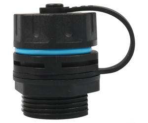 Glomc Boîtier de prise d'alimentation étanche pour camping-car avec port CC 5,5 x 2,1 et connecteur réseau RJ45, boîtier en plastique ABS, certifié IP68 pour camping-car en plein air et pour