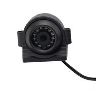 Glomc Caméra de recul AHD 700TVL avec connecteur 4 broches Objectif 2,8 mm Vision 120 degrés 12 LED IR pour vision nocturne pour camping-car, bus, van