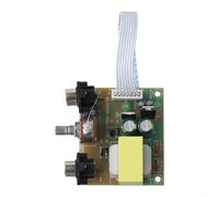 Glomc Carte d'égaliseur graphique 10 bandes 35 Hz - 12 kHz - Fréquence réglable - Module de préampli stéréo avec double alimentation pour réparation audio home cinéma (alimentation)