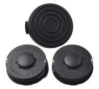 Glomc Couvercle de bobine de rechange pour débroussailleuse Gardenline Glr 451-459, Top Craft pour Tcr 450/500, King Craft Kcr 450/500, capuchon de 75 mm et ligne de 10 m