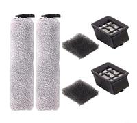 Glomc Ensemble de filtres à brosse principale lavable pour aspirateur sans fil Bissell 3548, pièce de rechange 1630733, rouleau doux pour nettoyage des sols durs