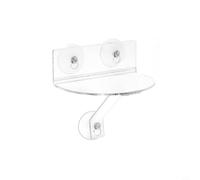 Glomc Étagère de fenêtre en acrylique pour plantes, étagère à ventouse en acrylique, extension de rebord de fenêtre, peut supporter 2 à 5 kg, décoration de jardin d'herbes aromatiques d'intérieur pour