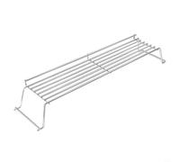 Glomc Grille chauffante en acier inoxydable 70 x 16 x 11,5 cm pour barbecue Weber Q300 Q320 Q3000 Q3200 Spirit 2 Accessoire de rechange pour barbecue extérieur