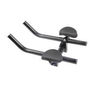 Glomc Guidon en aluminium pour TT pour barres aérodynamiques pour vélo de route, VTT, repose-main réglable pour triathlon, contre-la-montre avec plateau de poignée de 22 mm de diamètre (type 0603)