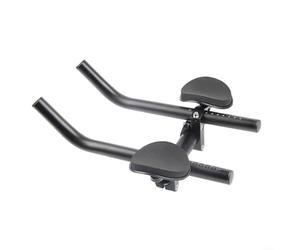 Glomc Guidon en aluminium pour TT pour barres aérodynamiques pour vélo de route, VTT, repose-main réglable pour triathlon, contre-la-montre avec plateau de poignée de 22 mm de diamètre (type 0603)