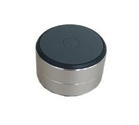 Glomc Haut-parleur à conduction osseuse avec ventouse, portable pour mini station audio sans fil BT 5.3 pour camping en plein air, douche de camping, son de basses stéréo clair, batterie 400 mAh