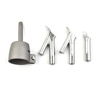 Glomc Kit de 4 buses de soudage en plastique à air chaud pour feuilles en vinyle PVC avec pointe de soudure de 5 mm, compatible avec les torches de soudage en plastique standard (32 mm)