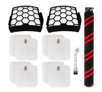 Glomc Kit de brosses filtrantes pour Shark LA555 ForRotator Pet Pro, pièces de rechange XFFK320 XHF320 avec 2 filtres HEPA, bandes de feutre mousse et outil de nettoyage pour aspirateur Lift-Away