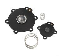 Glomc Kit de réparation de diaphragme DB114 DB16 pour valve à jet d'impulsion Mecair VNP214 VNP314 VEM214, joints et ressorts en nitrile Buna, pour systèmes de collecte de poussière