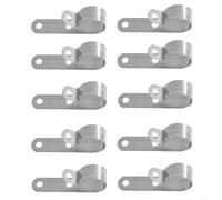 Glomc Lot de 10 colliers de serrage pour tuyau d'échappement diesel Webasto/Eberspacher, 24 mm à 28 mm, pour chauffages de stationnement, voiture, van, bus ou camping-car