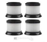 Glomc Lot de 2/4 filtres d'échappement HEPA H13, lavables et réutilisables, purification de l'air à haute efficacité pour aspirateur CleanMaxx MJ1901B GT-SF-VCS-01 (ensembles annuels)