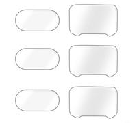 Glomc Lot de 3 protecteurs d'écran HD en verre trempé anti-reflet et protecteur d'objectif pour Insta360 Luna Ultra, kit tactile pour photographie en plein air et voyage