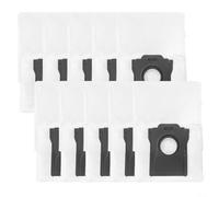 Glomc Lot de 4 sacs d'aspirateur de grande capacité 3,5 l avec filtration avancée, pour Dreame X60 Max Ultra, pour un nettoyage efficace de la maison (lot de 10)