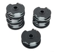 Glomc Lot de 6 bobines de fil pour débroussailleuse Parkside sans fil, pour modèles PRTA 20Li A1 B2 C3, bobine de rechange en nylon à alimentation automatique pour une utilisation prolongée de la