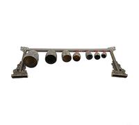 Glomc Lot de 7 gong chinois en bronze avec cloches décorées pour la méditation, le yoga et la pleine conscience, instrument de percussion en alliage pour la relaxation et la thérapie par le son