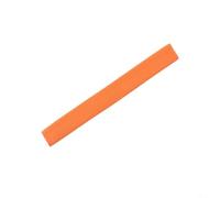 Glomc Manchon en silicone pour queue de billard avec texture antidérapante et design résistant à la transpiration, housse élastique, convient aux tailles de 29,5 x 3,5 cm (orange)