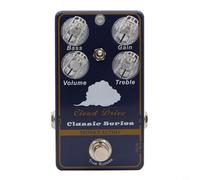 Glomc Overdrive Delay Reverb Distortion Pédale multi-effets avec True Bypass pour guitare électrique Moskyaudio, boîtier en métal, design compact et léger, idéal pour studio (C)