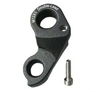 Glomc Patte de dérailleur arrière en alliage d'aluminium pour Cannondale Systemsix Caad13 Topstone, usiné CNC espacement de 29 mm, pièce de vélo stable noire