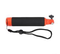 Glomc Poignée flottante pour Insta360 X5/X4 et DJI Action, poignée anti-évier avec sangle de poignet réglable, support à vis de 6,35 mm pour trépied, poteau flottant étanche