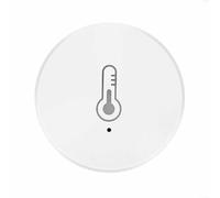 Glomc Pour Zigbee Capteur de température et d'humidité pour Tuya pour application Smart Life, moniteur en temps réel avec pour Alexa Compatible, thermomètre hygromètre mural pour domotique,