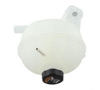 Glomc Réservoir de trop-plein de liquide de refroidissement pour moteur Sportage 2,0 L/2,4 L (2017-2022), OEM 25431-D3500, réservoir d'expansion en plastique blanc