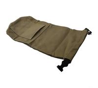 Glomc Sac de rangement pour lanterne de camping en toile avec fermeture à boucle sur le dessus pour lampes à pétrole ou à huile, grande capacité avec poche extérieure, vert, idéal pour la randonnée et