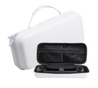 Glomc Sac de rangement rigide pour console portable GPD Win5, étui étanche en EVA avec protection antichoc, 310 x 135 x 85 mm, pochette de transport pour joueurs en déplacement (blanc)