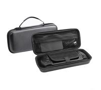 Glomc Sac de rangement rigide pour console portable GPD Win5, étui étanche en EVA avec protection antichoc, 310 x 135 x 85 mm, pochette de transport pour joueurs en déplacement (noir)