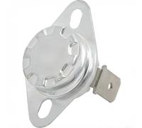 Glomc Srv230-0470 Interrupteur à disque à pression basse limite pour coulées Quadra-Fire/chauffage/Vermont, métal argenté de 2,4 cm, active le ventilateur de convection à 51,7 °C pour un chauffage