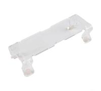 Glomc Support de haut-parleur de voiture en acrylique pour JBL Flip 6 5 4, support antidérapant pour tableau de bord avec sangle réglable, support de bureau transparent pour haut-parleurs sans fil