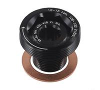 Glomc Vis de manivelle de vélo M15-26 mm en alliage pour Sram pour X7 X9 X0 pour Xx1 pour GXP, fixation sécurisée pour mise à niveau du cyclisme, noir, 1 jeu