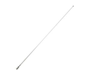 Glomex - Antenne VHF Haute Performance 2,4 m (Blanc), modèle RA1225HP - Gain élevé 6 DB, Construction Robuste, pour voiliers, Moteur, Bateaux pneumatiques, Yachts - Communications Pro à Longue