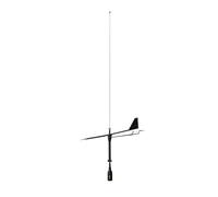 Glomex - Antenne VHF Marina 6dB Design Black Edition, modèle SGV80SBWIBK (Black Swan) - Haute Performance, Installation Premium, Pour yachts et bateaux
