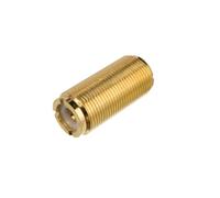 Glomex - Connecteur PL259 mâle doré 50 Ohms, modèle RA133GOLD - Pour câble coaxial RG213/U (VHF), haute conductivité, pour voiliers, moteur, bateaux pneumatiques, yachts - Connexion fiable Marina