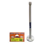 Glomex FM Antenne RA1281 - AM/FM - 300 MM - CAOUTCHOUC - ANTENNE AUTOPORTANTE - 3 M COAXIAL CABLE - Le mode de transmission AM-FM est utilisée pour la VHF - pour des bateaux à voiles que sur les bateaux à moteur