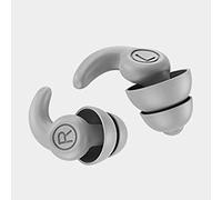 Glomora 1 paire bougies d'oreille en silicone pour la réduction du bruit de sommeil Isolement annule des bouchons d'oreille réutilisables troisième génération (Gray)