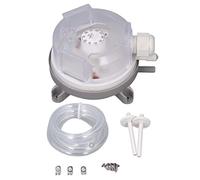 Glomora 30-300 Pa Pressostat De Vent, Contrôle Différentiel d'air De Fournaise à Gaz avec Protection Contre la Surchauffe