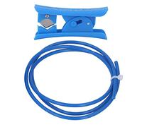Glomora 3D Imprimante PTFE Tube, 3 mètres de chaleur 3D Imprimante 3D Kit avec coupe-tube pour 1,75 mm Fits Fits Driv Drive Extruder 3D Imprimante (Blue)