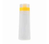 Glomora 4 Hole Mayo Dispenser Bottle, Mayonnaise Dispenser Sauce Squeeze Bottle Japanese Mayonnaise Dispenser for Jam Olive Oil Vinegar (Yellow) (Yellow)