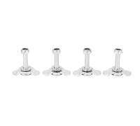 Glomora 4Pcs L Track Vis Filetées Double Stud Fitting Set Fileté Double Stud Lug Fitting Arrimage pour Camion Lit Remorque Cargo Control Pickup RV ATV