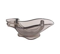 Glomora 5pcs Manuel de citron-joueur de citron, style cygne transparent acrylique sûr Slice de citron durable Slice Portable Transparent Fruit Juicer pour Kitchen Cafe Bar