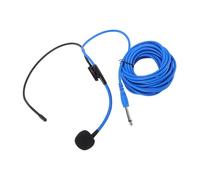 Glomora 6.35mm Casque Microphone réglable Perche Filaire pour amplificateur de Voix Chant Parlant enseignement Coaching présentation