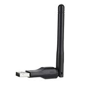 Glomora Adaptateur WiFi USB 300 Mbps avec antenne pour Ordinateur de Bureau et Ordinateur Portable, Carte réseau sans Fil Compatible avec Les Principaux systèmes d'exploitation