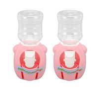 Glomora Adorable Mini Distributeur d'eau de Dessin animé, Jouet 2 pièces |Plastique PVC éducatif, Portable Simple et Pratique |Jouet à Boire pour Enfants pour la Salle de Classe à