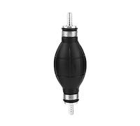 Glomora Ampoule D'amorçage De Carburant Noire, Pompe à Main Sous Vide Pour Transfert D'essence Et Diesel, Adaptée Aux Moteurs De Bateaux Marins Et Aux Tailles De Conduites De Carburant(10mm)